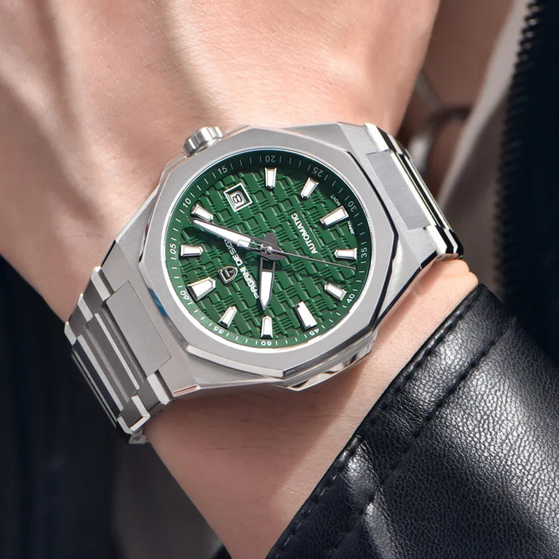 Montre Homme PAGANI DESIGN Mechanical Business Watch for Men Brand Luxury Automatic Wrist Watch Man 100M Waterproof Reloj Hombre