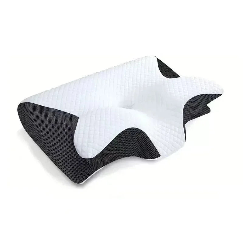 New Horn Butterfly Pillow Memory Cotton Human Side Sleeping Special Neck Pillow Sleeping Pillow Cervical Spine Pillow