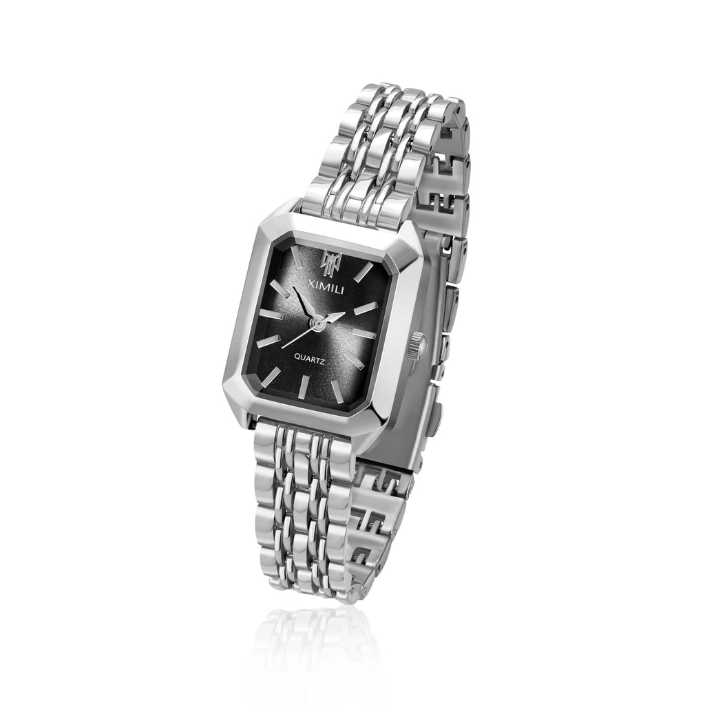 Hot Brand 316L Stainless Steel PVD Gold Color Strap Watch Women Luxury Gift Wristwatch Lady Fashion Simple Square Quartz Watches