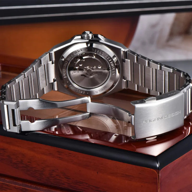 Montre Homme PAGANI DESIGN Mechanical Business Watch for Men Brand Luxury Automatic Wrist Watch Man 100M Waterproof Reloj Hombre
