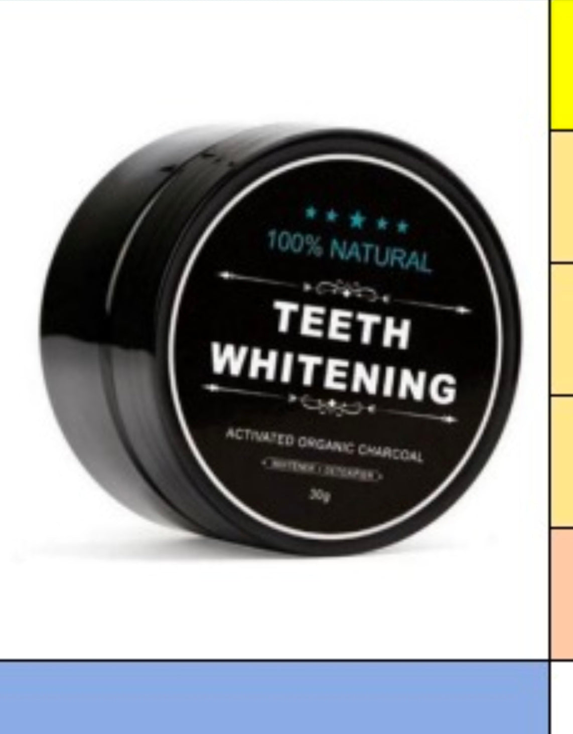Teeth whitener