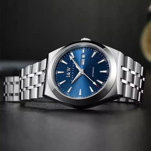 Carnival High-end Series IW Brand Luxury MIYOTA Movement Mechanical Watch for Men 50M Waterproof Luminous Sapphire Watches Mens