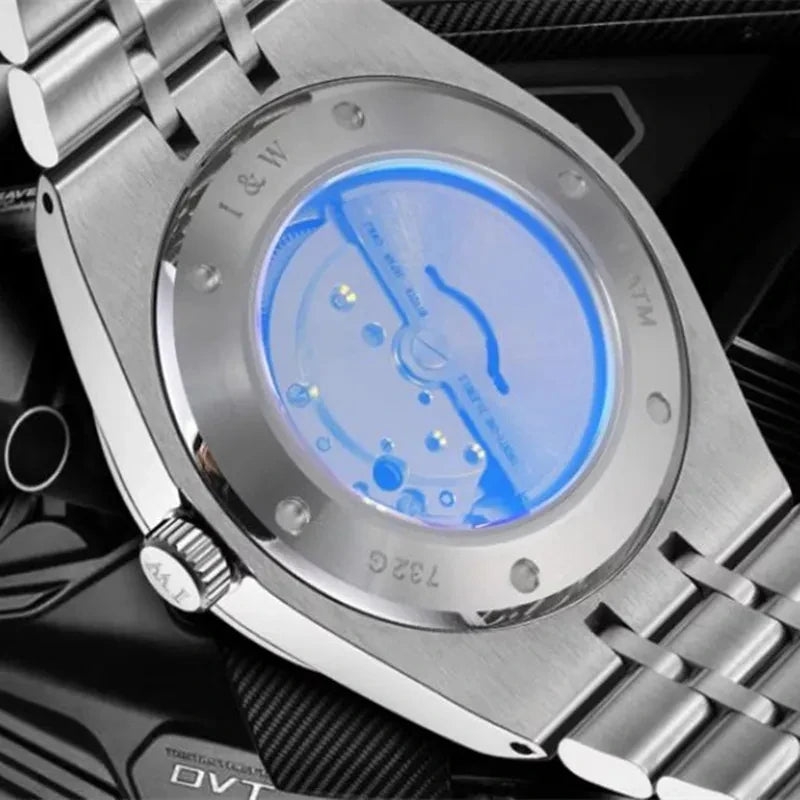 Carnival High-end Series IW Brand Luxury MIYOTA Movement Mechanical Watch for Men 50M Waterproof Luminous Sapphire Watches Mens